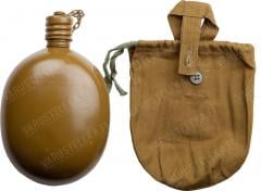 Soviet canteen with cover, unissued. 