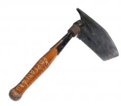 Romanian Folding Spade, Surplus. You can also use this spade as a hoe.