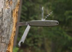 BW Pocket Knife with Cork Screw, Surplus .