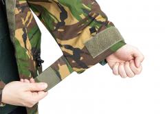 Dutch Field Jacket w. Membrane, DPM, Surplus. Hook and loop cuffs.
