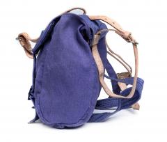 Romanian breadbag, blue, surplus.