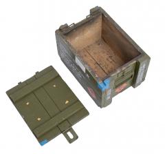 Danish M58 Wooden Box, Surplus. The lid is removable.