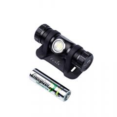 Fenix HM23 Headlamp. Runs on a single AA battery (included)