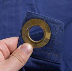 Romanian Plash-palatka Rain Cape/Shelter Half, Blue, Surplus.