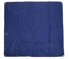 Romanian Plash-palatka Rain Cape/Shelter Half, Blue, Surplus.