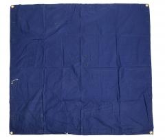 Romanian Plash-palatka Rain Cape/Shelter Half, Blue, Surplus. 