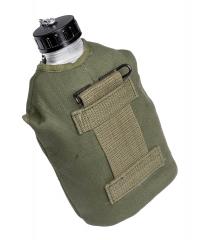 French M47 Canteen with Cup and Pouch, Surplus, New.