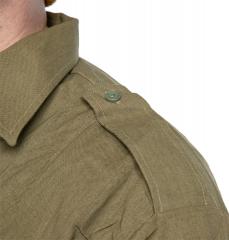 Romanian Service Shirt, Olive Drab, Surplus.