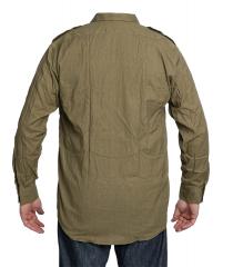 Romanian Service Shirt, Olive Drab, Surplus.