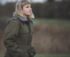 Czech parka with liner, olive green, surplus.
