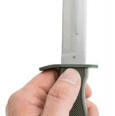 BW M68 Combat Knife, Reproduction. Steel finger guard.
