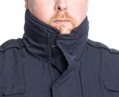Dutch Field Jacket w. Membrane, Blue, Surplus. Nice high collar.