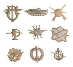Czechoslovakian Branch Insignia, Metal, Surplus.