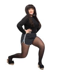 French Indecent Sports Shorts, Black, Surplus.