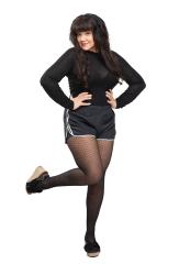 French Indecent Sports Shorts, Black, Surplus.