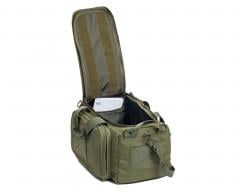 Savotta Keikka 30L Duffel Bag. Mesh pockets inside main compartment and loop base on the lid.