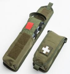 Särmä TST RK Magazine / Multipurpose Pouch. IFAK pouch configuration using an IFAK insert and medical patch (insert and patch sold separately).