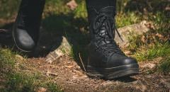 Swiss M90 Combat Boots, Gen II, Surplus.