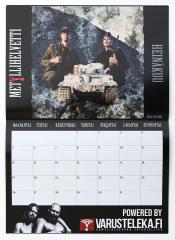 Finnish Heavy Metal Boy Calendar.