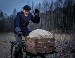 Belgian Motorcycle Gloves, Leather, Surplus. 