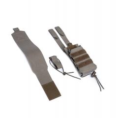 Särmä TST Rifle Magazine Pouch. You can use these pouches with the detachable flap, with the elastic band, or as an open-top pouch.