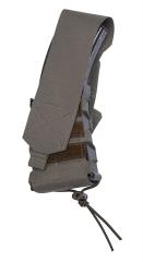 Särmä TST Rifle Magazine Pouch. The flap is held in place with Velcro, so you can adjust the height and angle freely. This way you can use magazines of different shapes and sizes.
