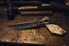 Terävä Skrama 200 Bare Tang, Carbon Steel.