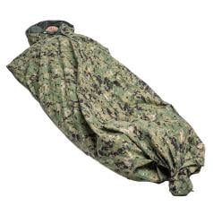 OR WallCreeper Bivy/Poncho/Shelter, AOR2, Surplus. In the bivy mode, this turns your sleeping bag into a light and waterproof shelter.