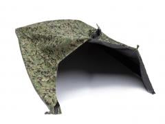 OR WallCreeper Bivy/Poncho/Shelter, AOR2, Surplus. You can also turn this into variously shaped shelters.