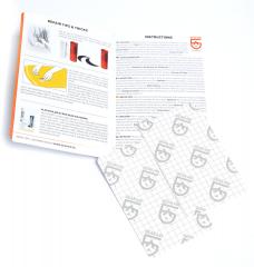Gear Aid Tenacious Tape Flex Patches, Clear.