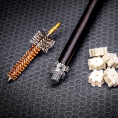 Real Avid Chamber Boss, AR-15. Two-stage brush, carbon scraper, and cleaning pads.