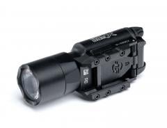 SureFire X300U-A Weaponlight, 1000 lm. Mount or dismount without tools. The locking lug is replaceable.