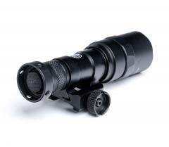 SureFire M300C Mini Scout Light Weaponlight, 500 lm. Make the nut finger-tight and further tighten a quarter of a turn with a rock or something.
