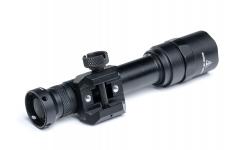 SureFire M600U Scout Light Weaponlight, 1000 lm. Two holes with 8-32 threads for alternative mounting options.