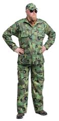 Beninese Anti-Poaching BDU Jacket, Surplus. The whole outfit with pants and cap. The other parts sold separately.