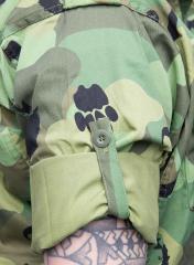 Beninese Anti-Poaching BDU Jacket, Surplus. You can roll up and button the sleeves short.