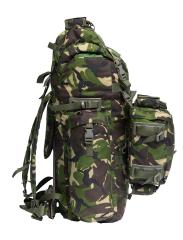 Romanian Combat Rucksack with Daypack, DPM, Unissued. This package deal has a large backpack and compact daypack that can be attached to the backpack.