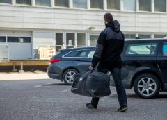French Duffel Bag, 115 l, Black, Surplus.