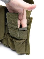 Blackhawk M4/M16 Triple Mag Pouch, Green, Surplus. 