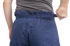 BW Work Pants, Blue, Surplus.