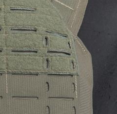 Arbor Arms Minuteman Plate Carrier w. 4" Velcro elastic cummerbund. Works with G-hook and SR-buckle mounted placards