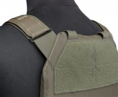 Arbor Arms Minuteman Plate Carrier w. 4" Velcro elastic cummerbund.