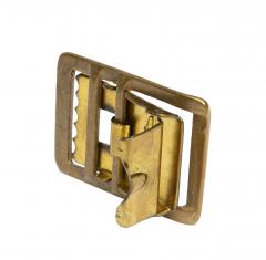US Brass Belt Buckle, 1-inch, Surplus. 
