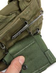 US ALICE - MOLLE Adapter, Surplus. The front is made for US keepers aka. ALICE clips.