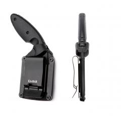 Ka-Bar TDI Law Enforcement knife. A sheath with a belt clip is included. It is set up to be carried on the left side but can easily be changed to a right-side carry.