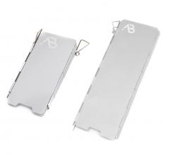 AB Field Stove Foldable Windshield, Aluminum.