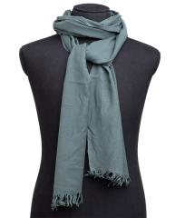 Swiss Scarf, Gray, Surplus. 