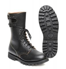 French BM65 double buckle boots, black, surplus, unissued