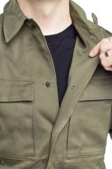 Dutch KL Field Shirt, Cotton Sateen, Surplus.