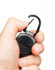 Key-Bak Sidekick Retractable ID Badge and Keychain. 